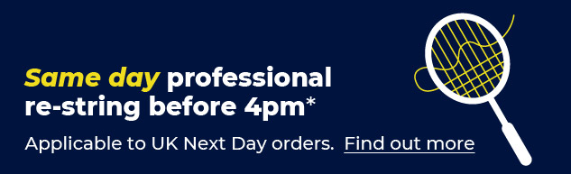 Same day restring before 4pm