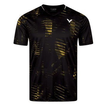 Victor T-53102 C Unisex T-Shirt (Black)