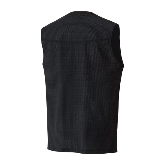 Yonex 16823EX VA Viktor Axelsen Limited Edition Mens Sleeveless Top (Black)