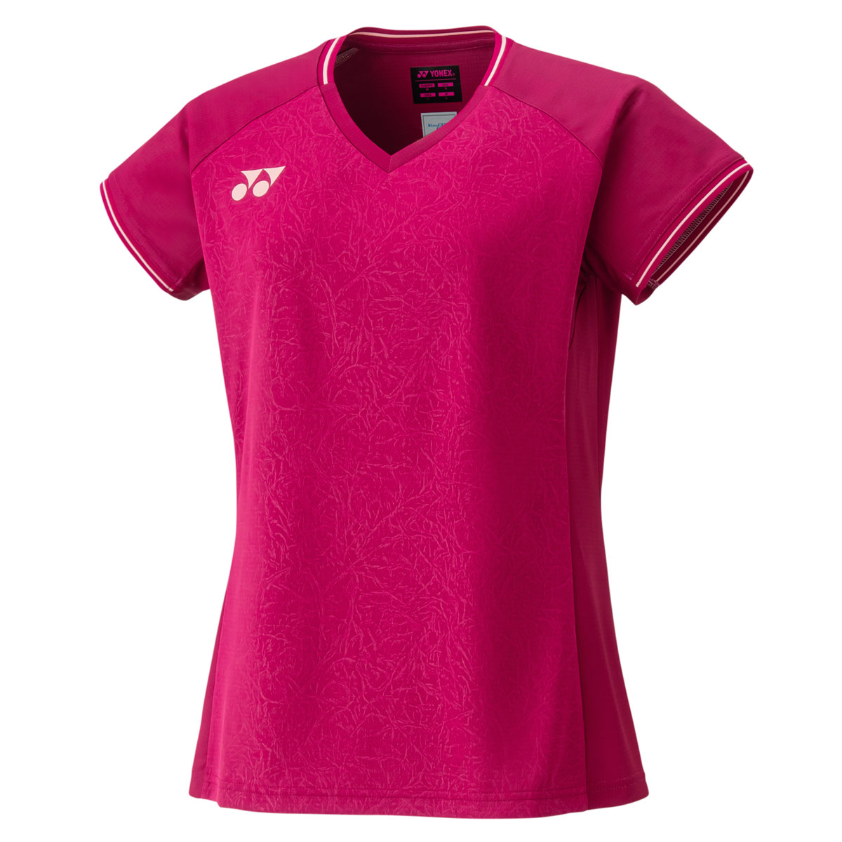 Yonex 20715EX Womens Crew Neck Shirt (Reddish Rose)