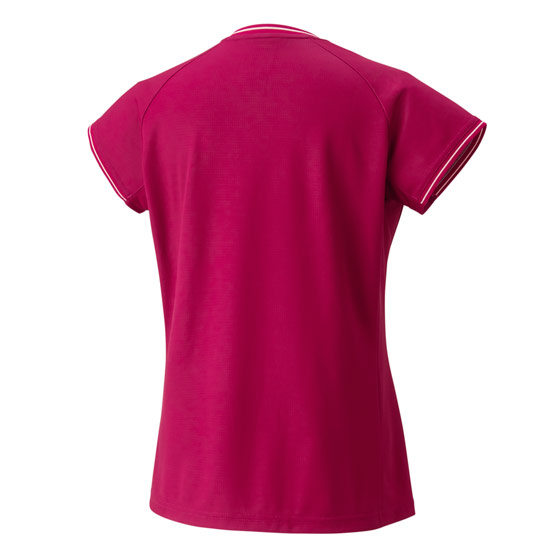Yonex 20715EX Womens Crew Neck Shirt (Reddish Rose)